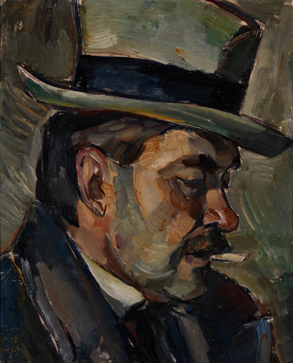 Portræt af kunstneren Karnakoski af Ilmari Aalto