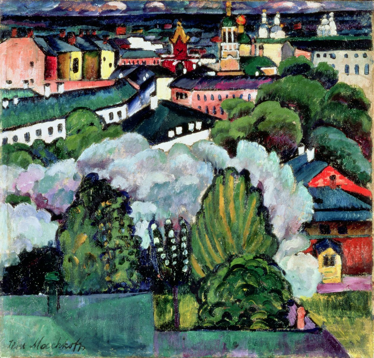 Bylandskab af Ilya Ivanovich Mashkov