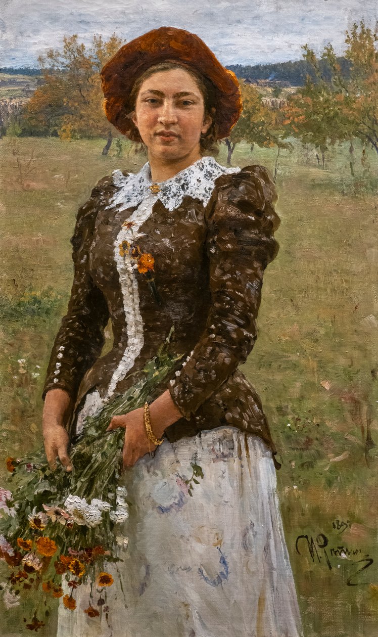 EFTERÅRSBUKETT af Ilya Efimovich Repin