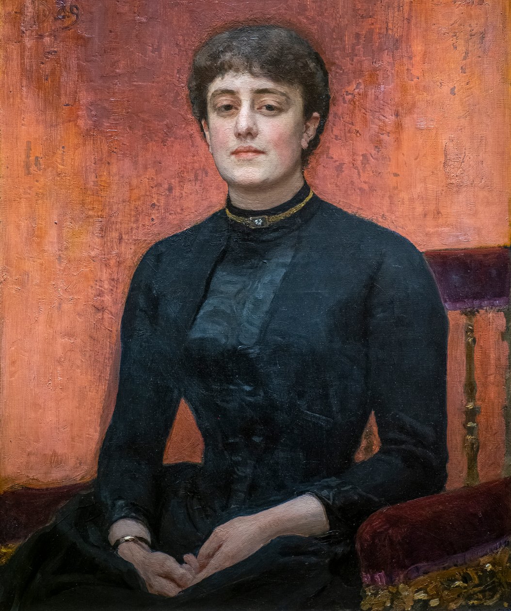 ELIZAVETA ZVANTSEVA af Ilya Efimovich Repin