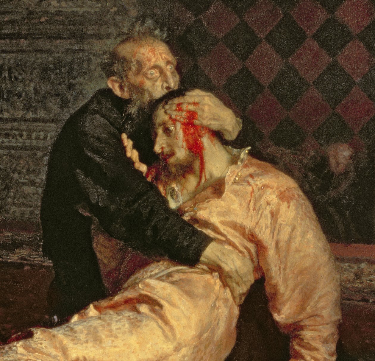 Ivan den grusomme og hans søn den 16. november af Ilya Efimovich Repin