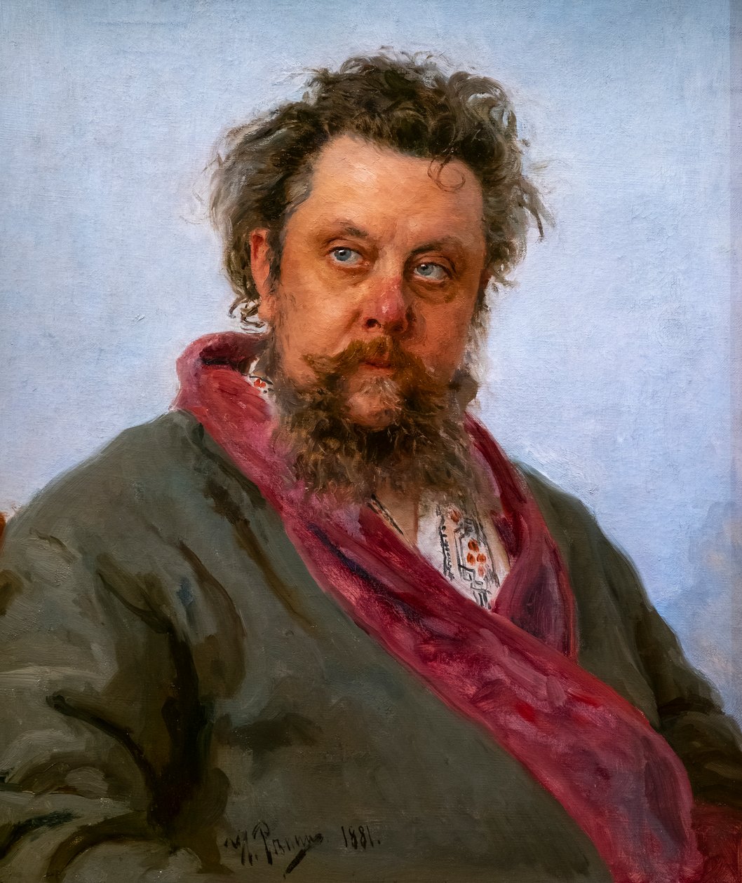 MODEST MUSSORGSKY af Ilya Efimovich Repin
