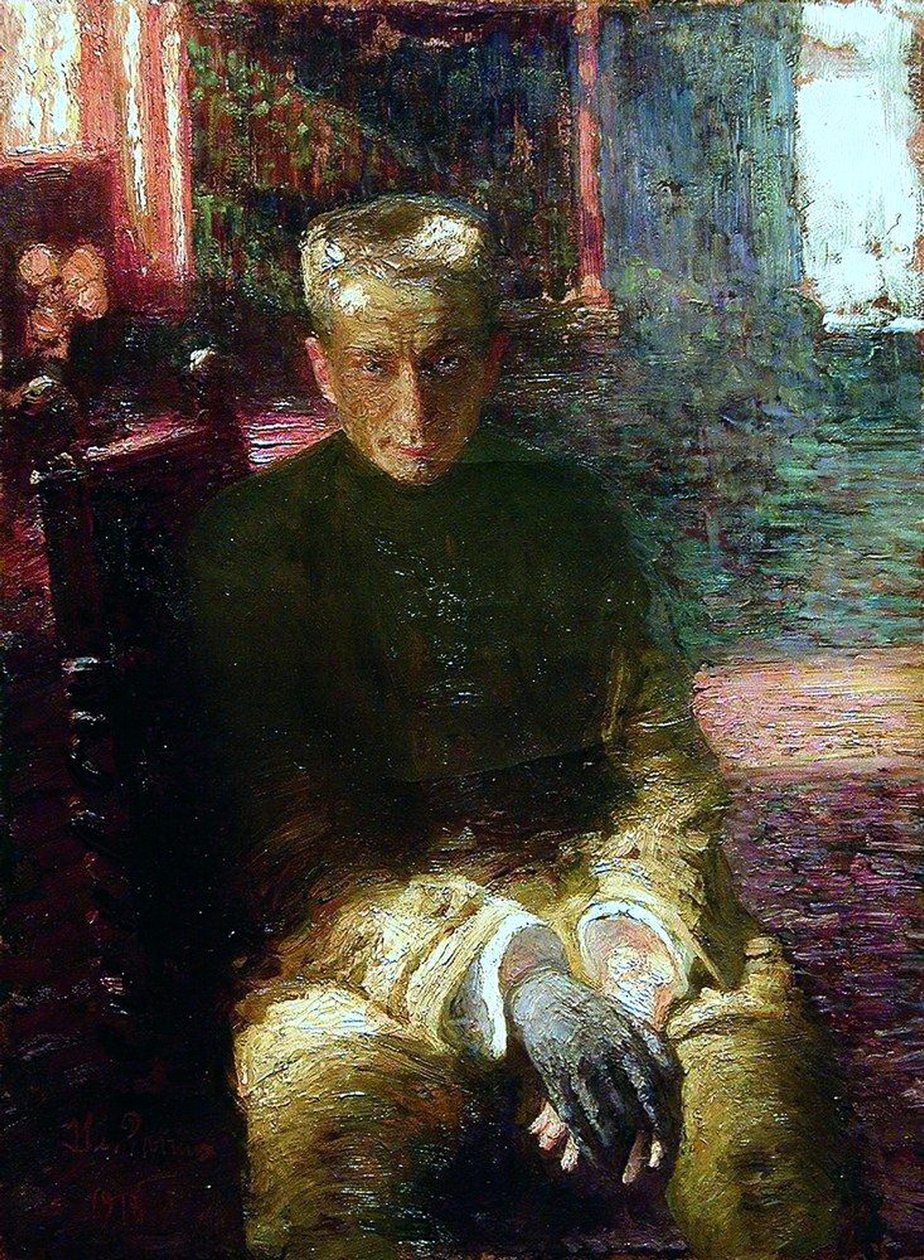 Portræt af Alexander Kerensky 1881-1970, 1918 af Ilya Efimovich Repin
