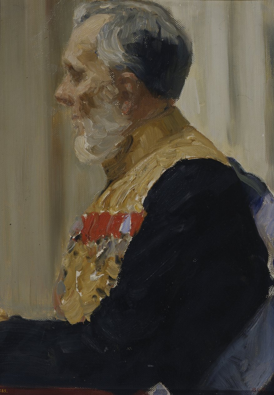 Portræt af grev Constantin Ivanovich von der Pahlen, 1903 af Ilya Efimovich Repin