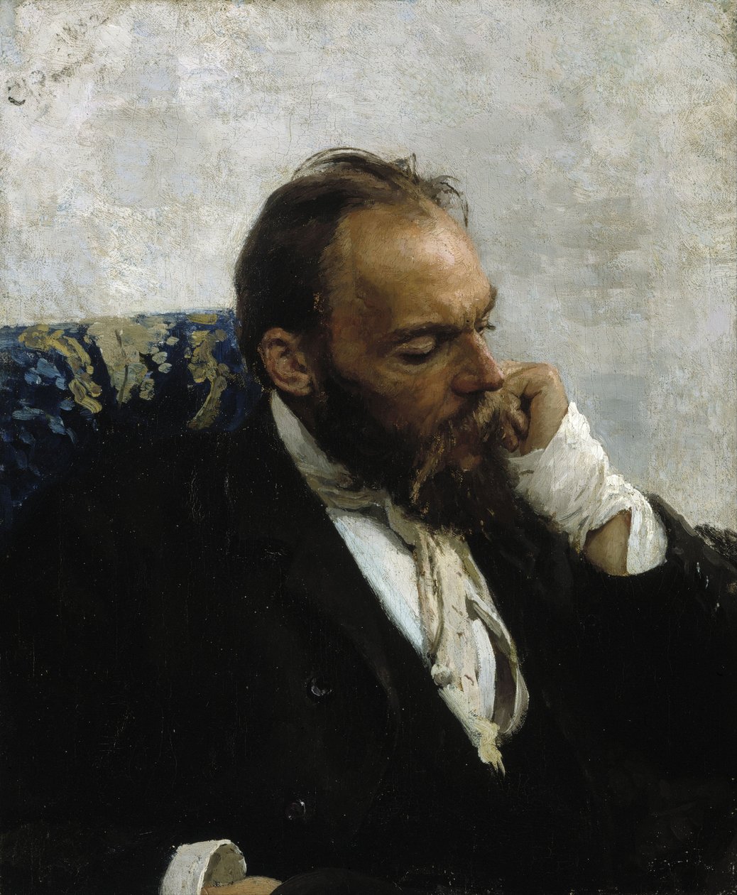 Portræt af professor Ivanov af Ilya Efimovich Repin