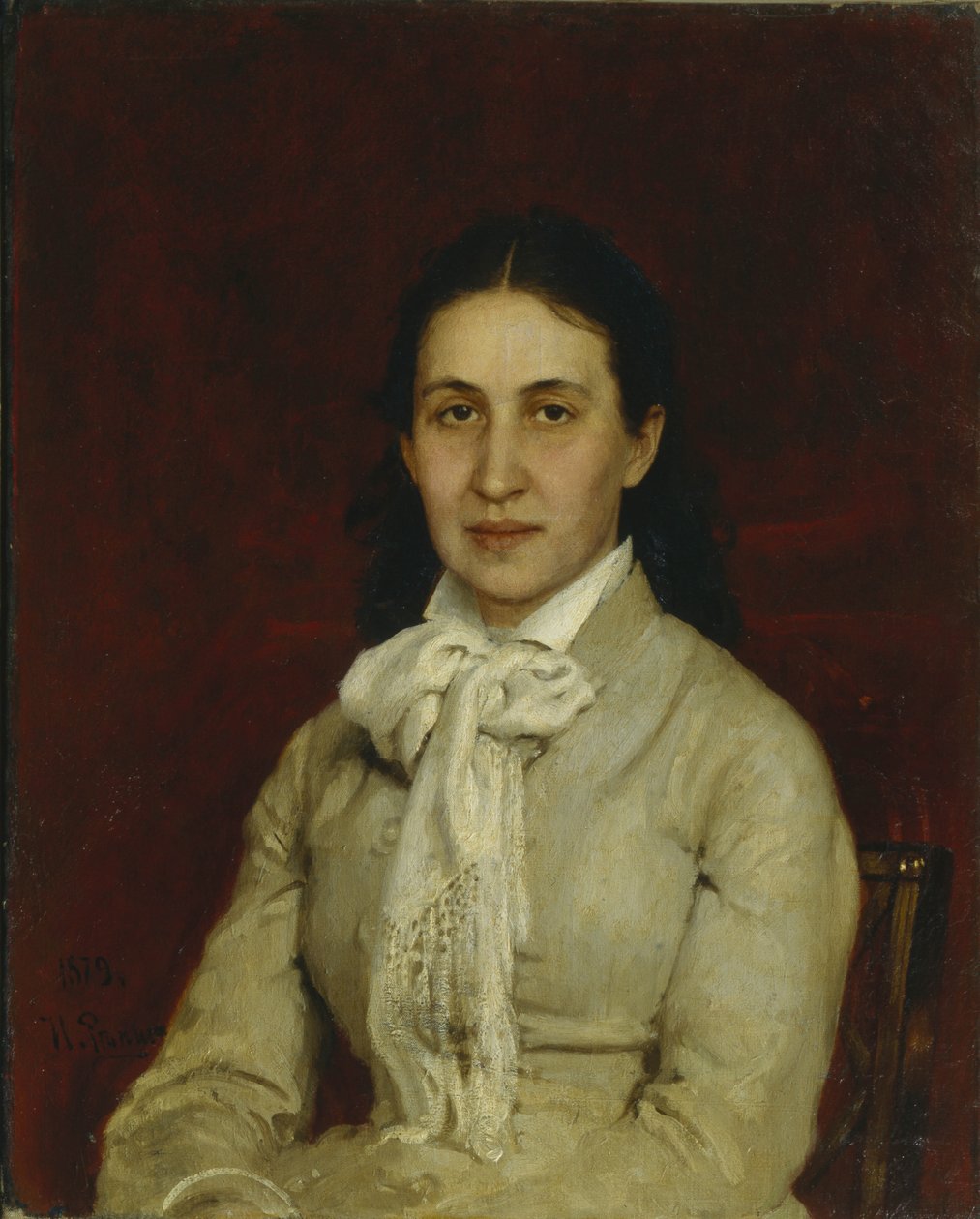 Portræt af Elizaveta Grigoryevna Mamontova 1847-1908, 1878 af Ilya Efimovich Repin