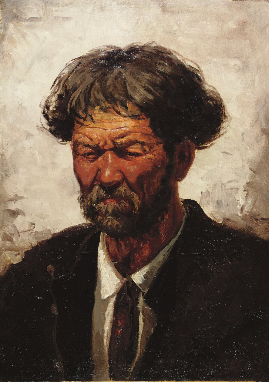 Portræt af en mand, af Ilya Efimovich Repin