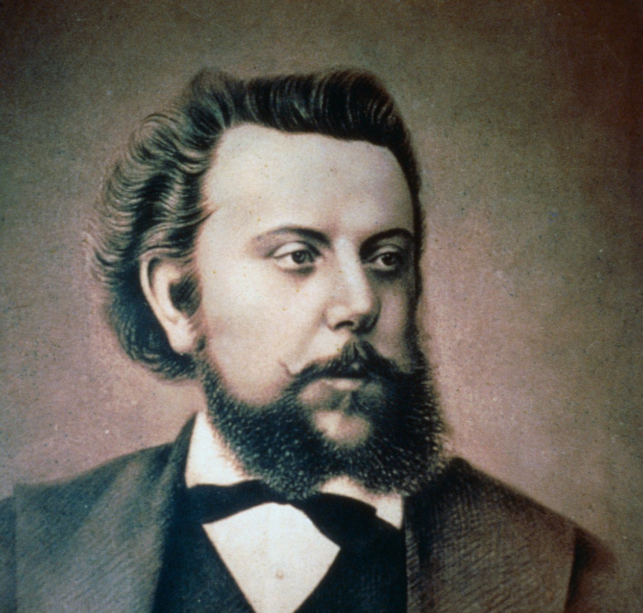 Portræt af den russiske komponist Modest Mussorgsky (Toropets af Ilya Efimovich Repin