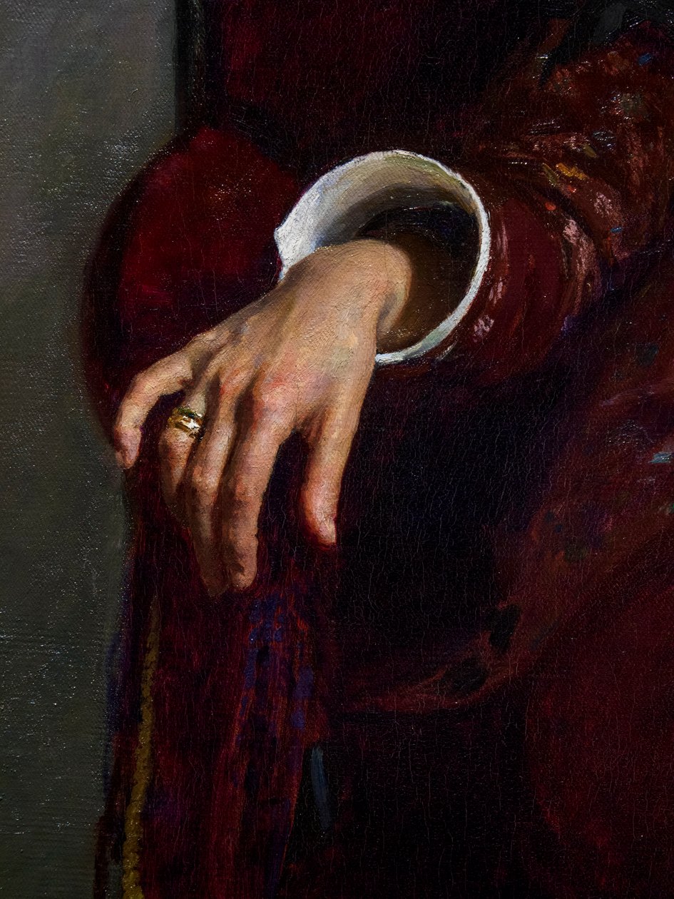 HVILE (detaljer) af Ilya Efimovich Repin