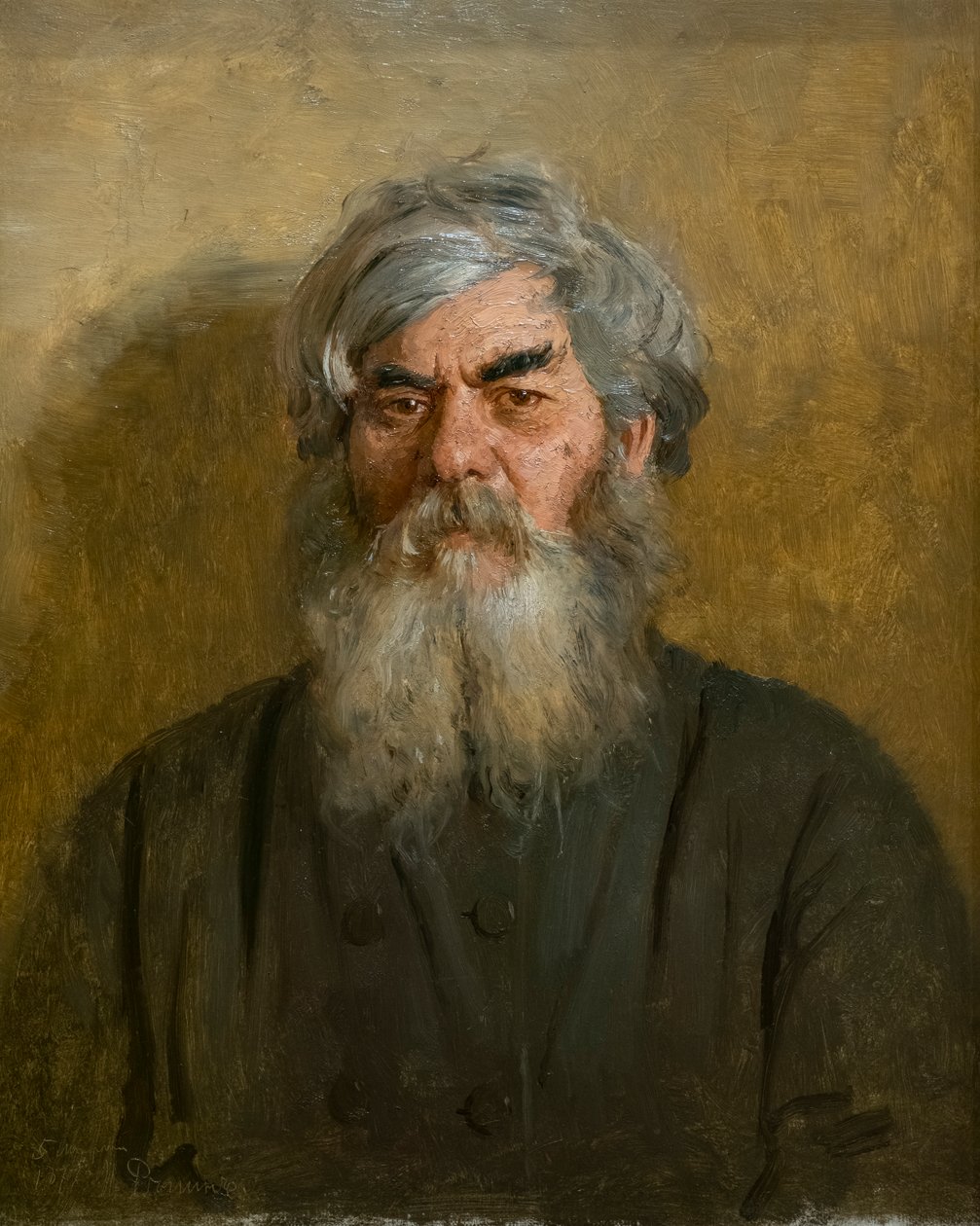 MANDEN MED DET ONDE ØJE af Ilya Efimovich Repin