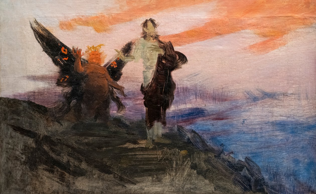 KRISTUS FRISTELSE af Ilya Efimovich Repin
