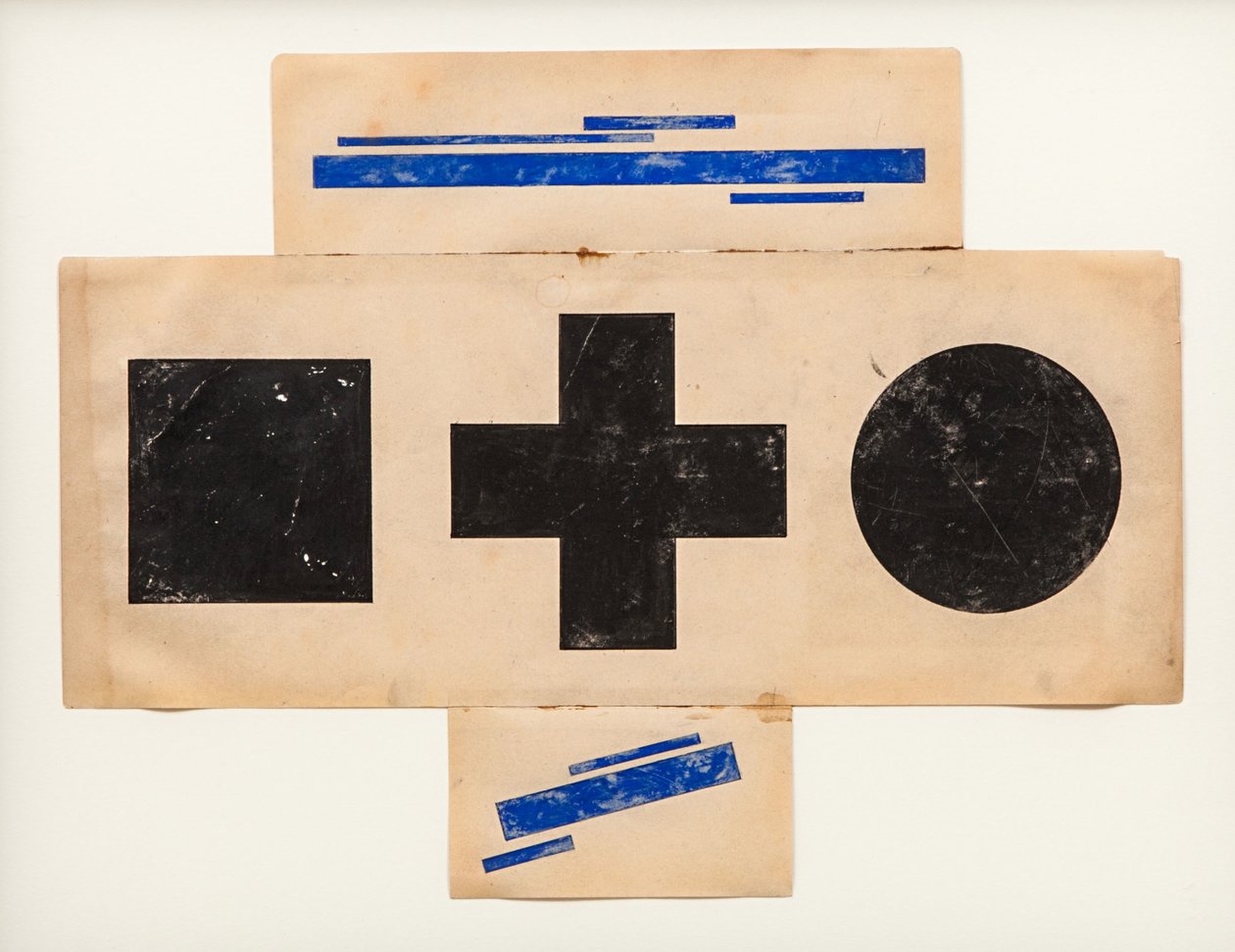 Suprematistisk mønster, ca 1921 af Ilya Grigorevich Chashnik