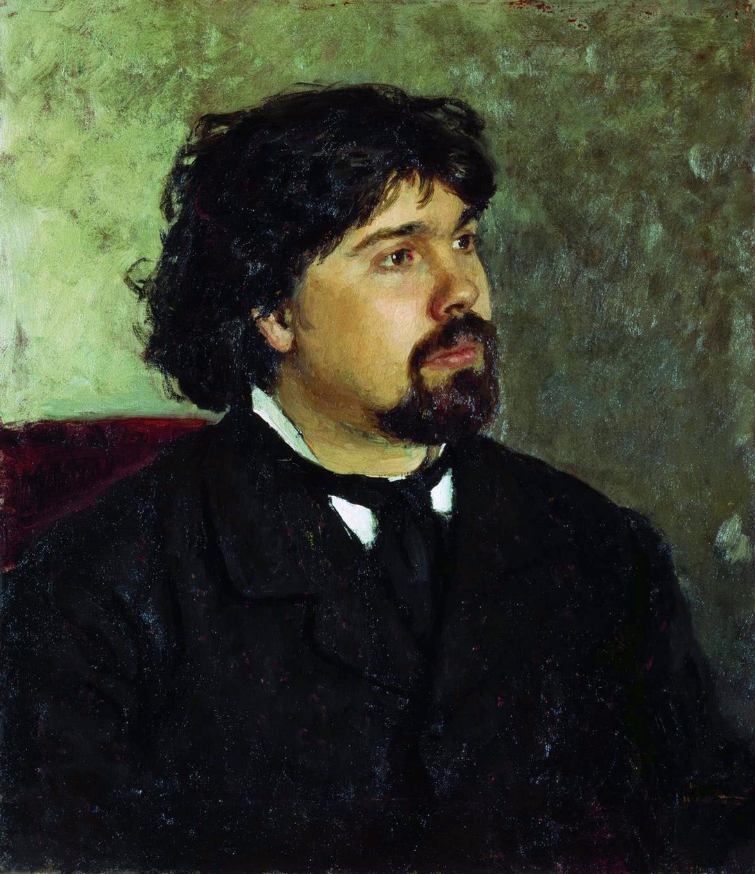 Portræt af kunstneren Vasily Surikov