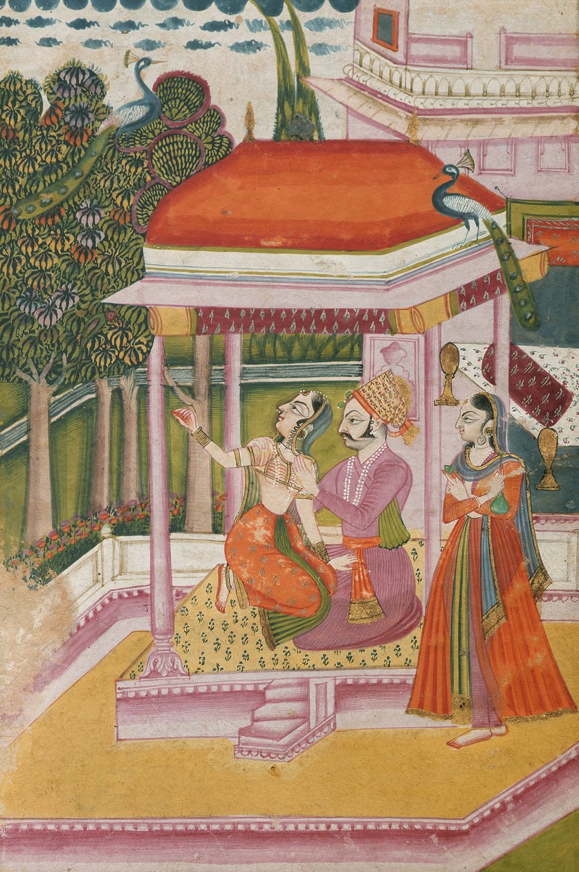 Ramkali Ragini, Fra en Ragamala, Rajasthan af Indian School