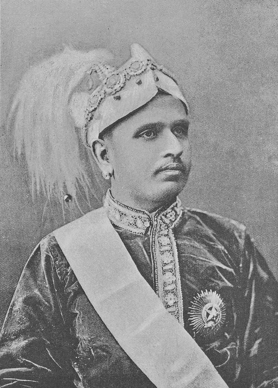 Moolam Thirunal fra Travancore af Indian photographer