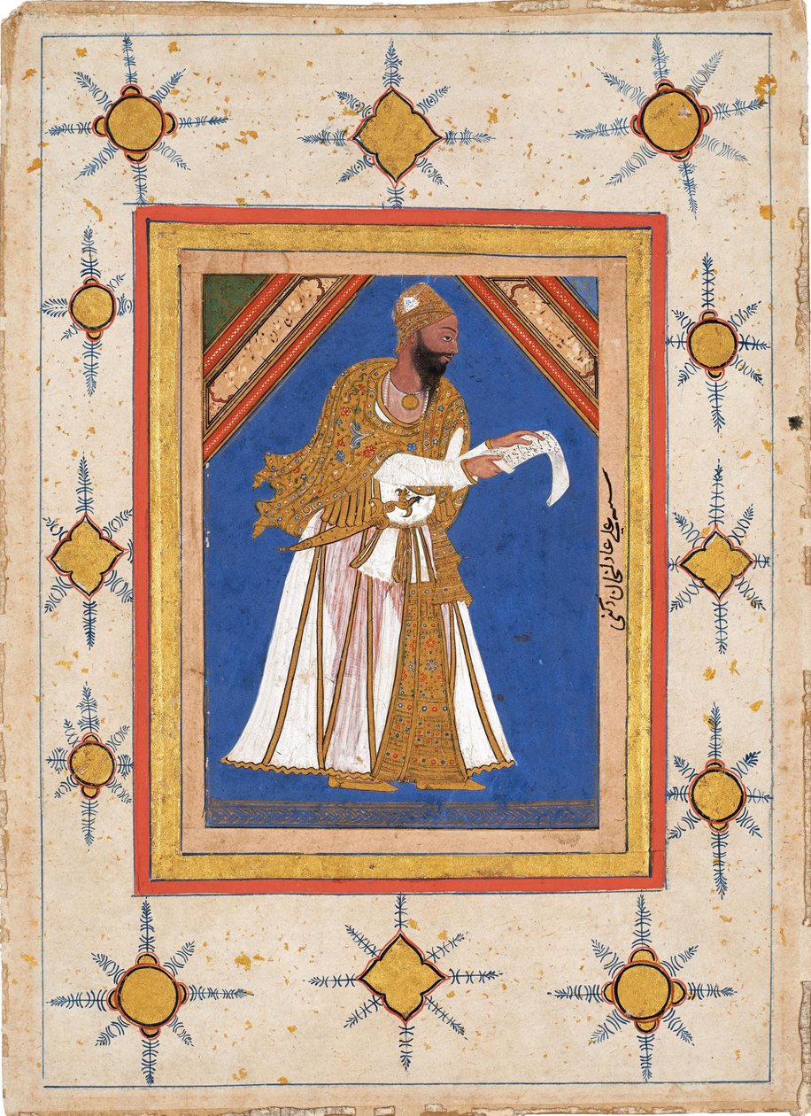 Ali Adil Shah I, Sultan af Bijapur af Indian Art