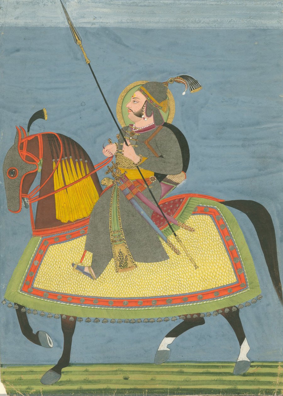 Shri Bakht Singh 1706-1752, Maharaja af Jodhpur af Indian Art
