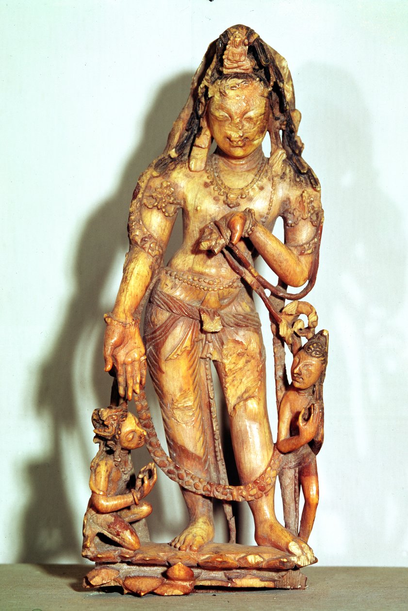 Avalokitesvara figur, fra Kashmir af Indian School