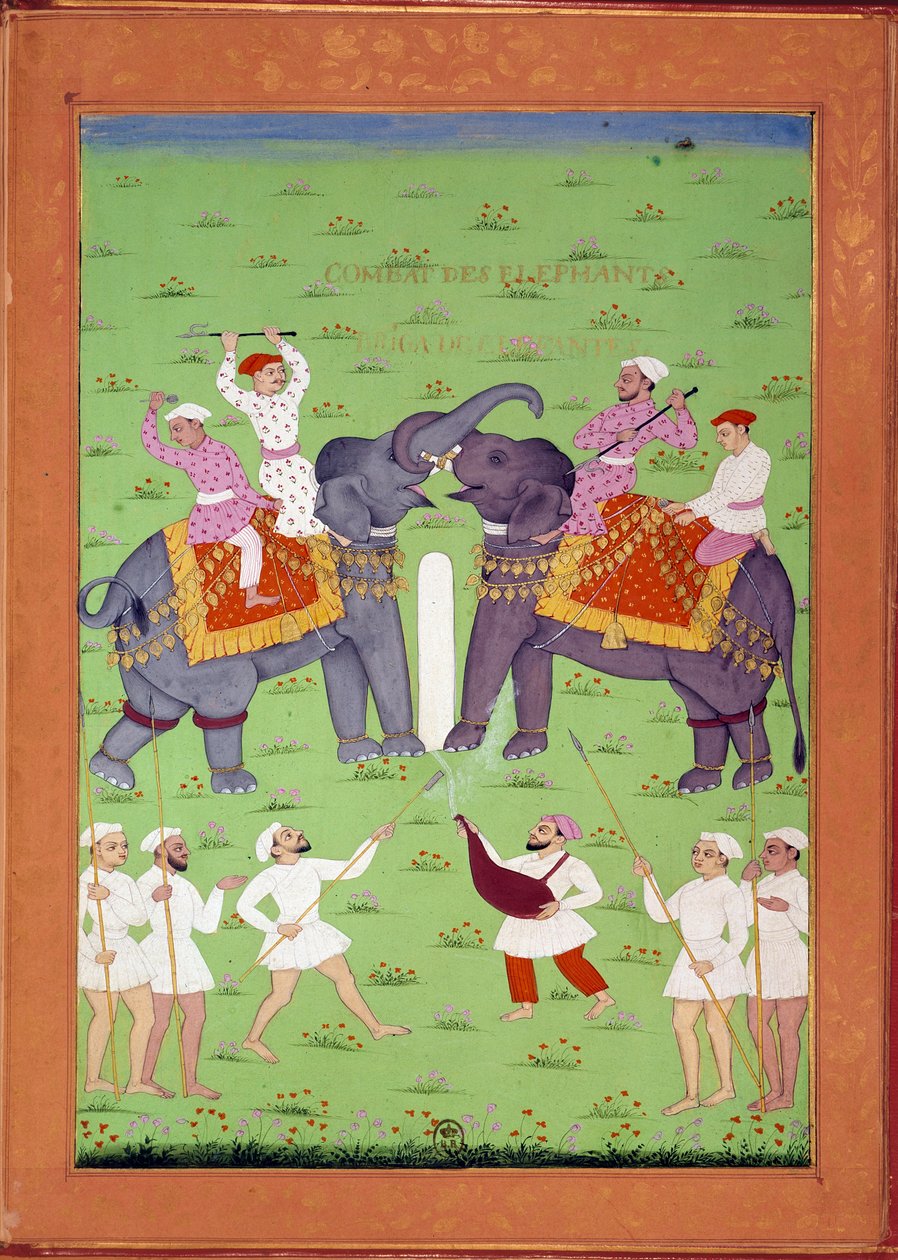 Slaget om to elefanter ved Shah Alem