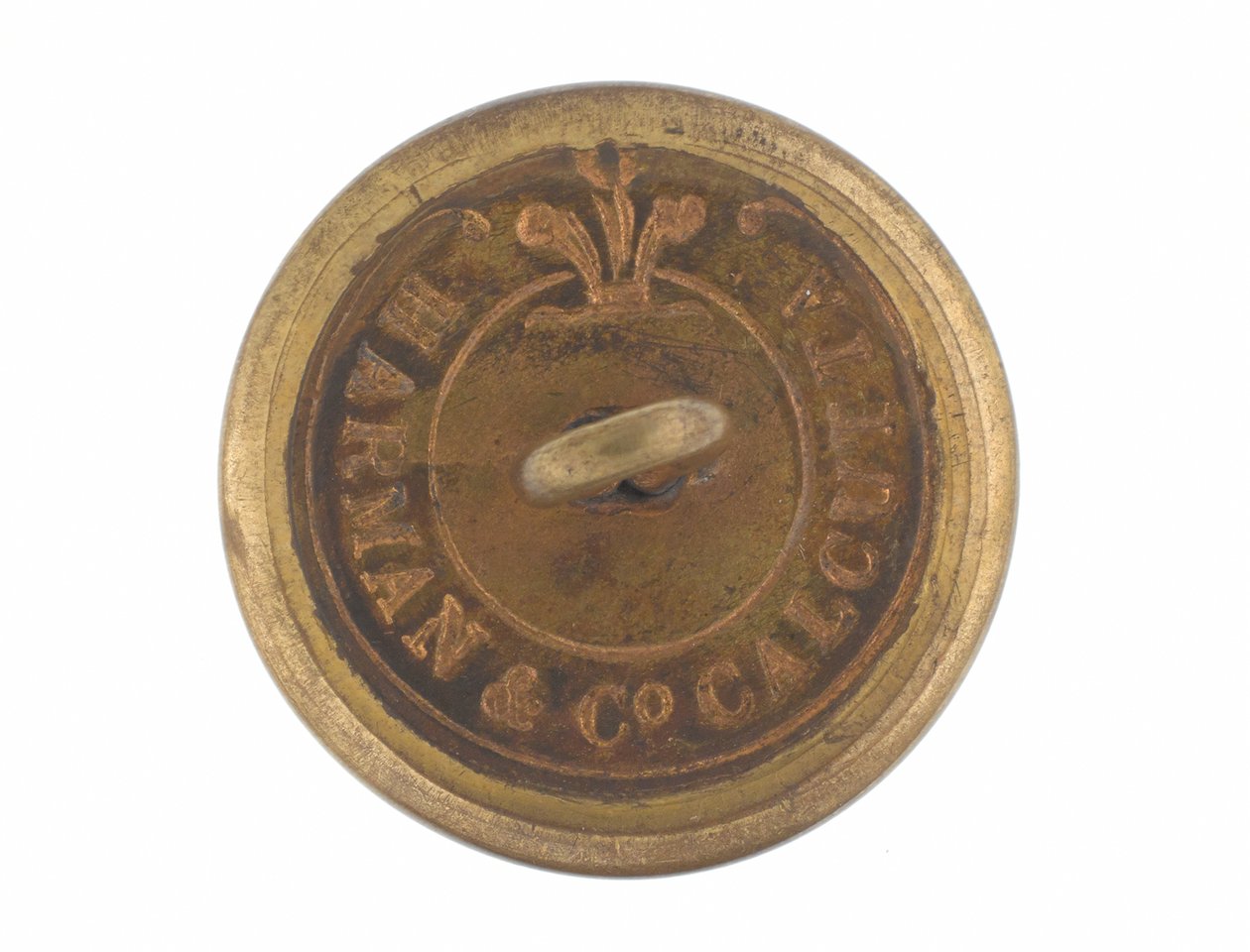 Button, 9. Regiment af Bengal Lancers, før 1901 af Indian School