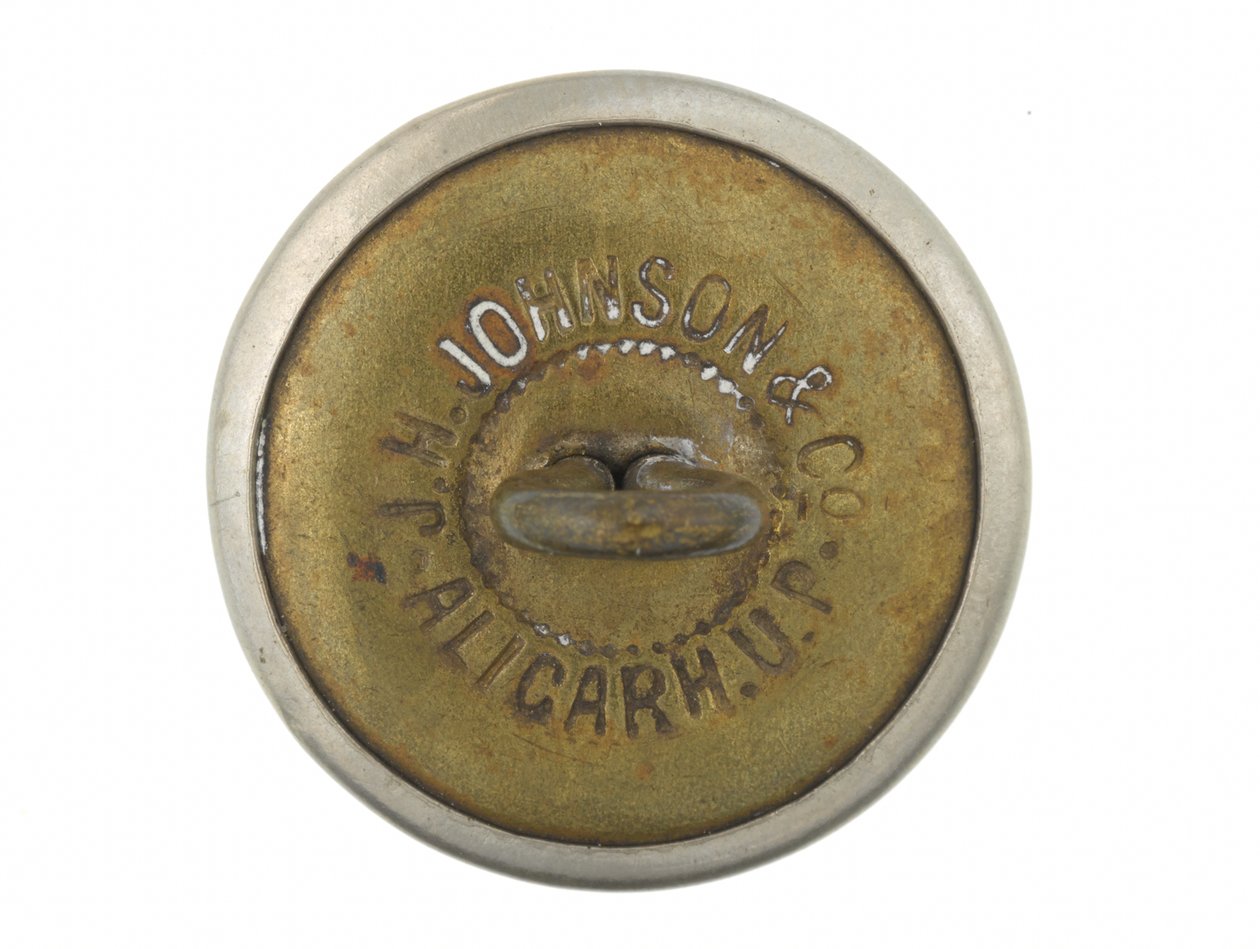 Button, Bombay Volunteer Rifles, 1901-1947 af Indian School