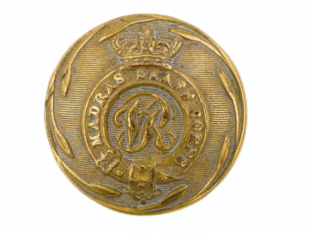 Button, Madras Staff Corps, 1861-1876 af Indian School