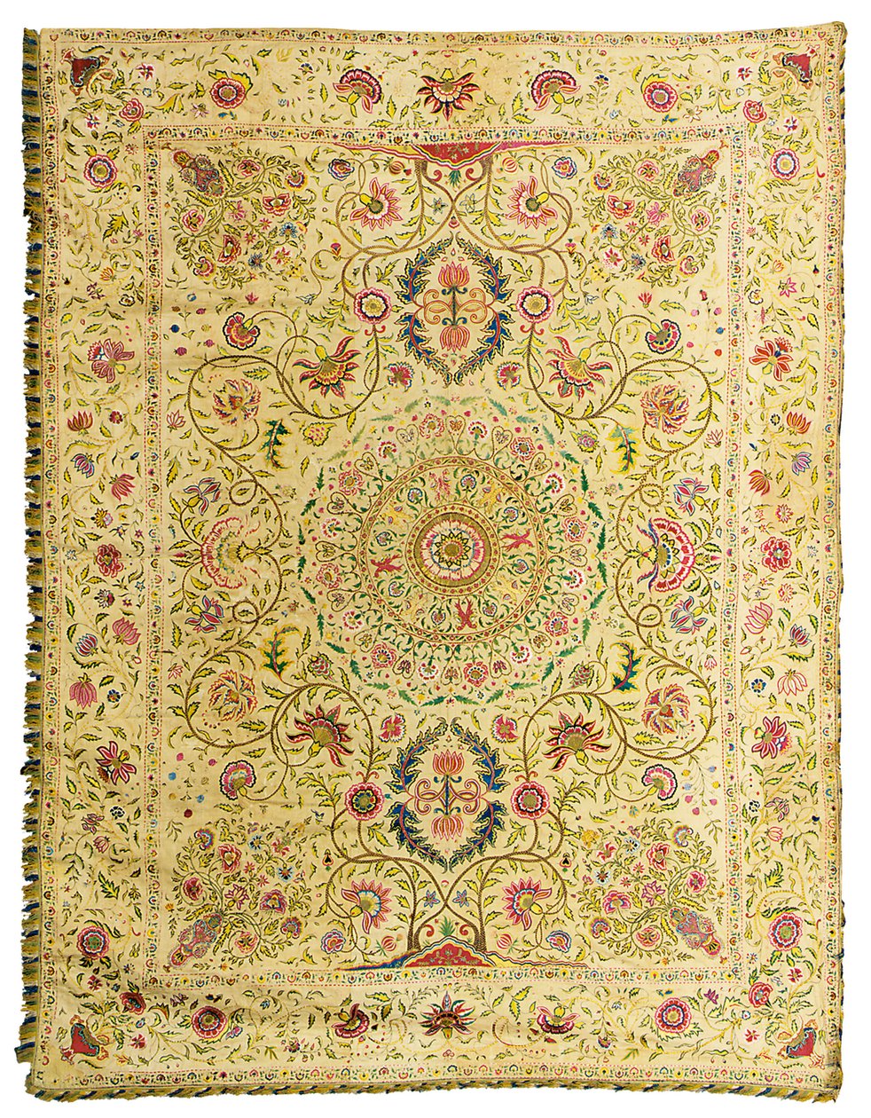 Coverlet, Mughal af Indian School