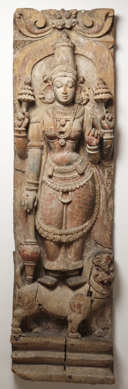 Durga, c.15th? -18th centurydani af Indian School