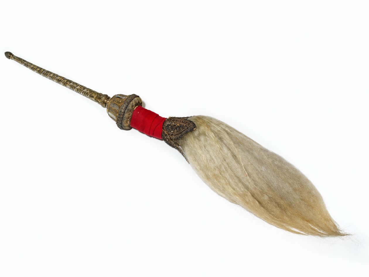 Fluepisker fra Bahadur Shahs palads, Delhi, ca. 1857 af Indian School