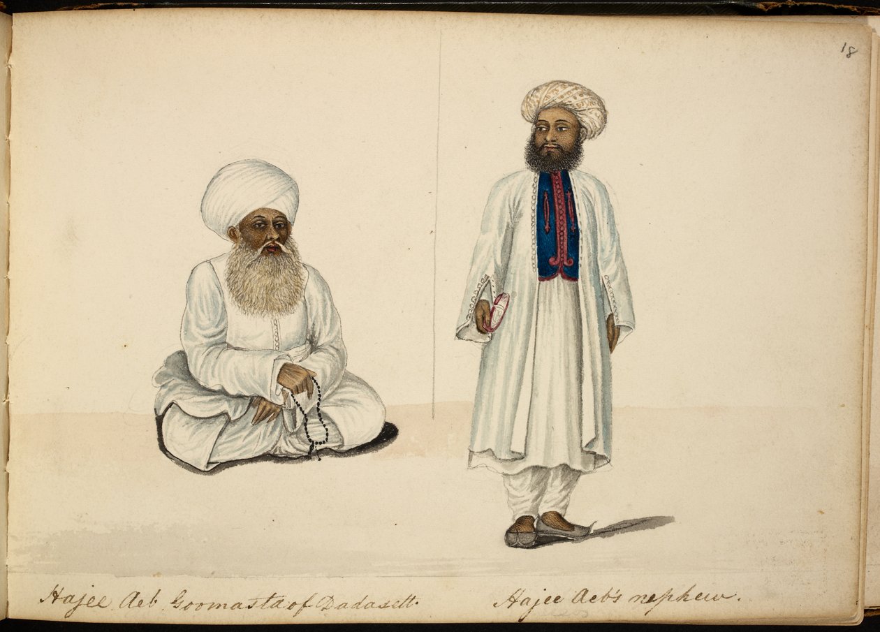 Haji Ayub Gumasta fra Dadasett; hans nevø af Indian School