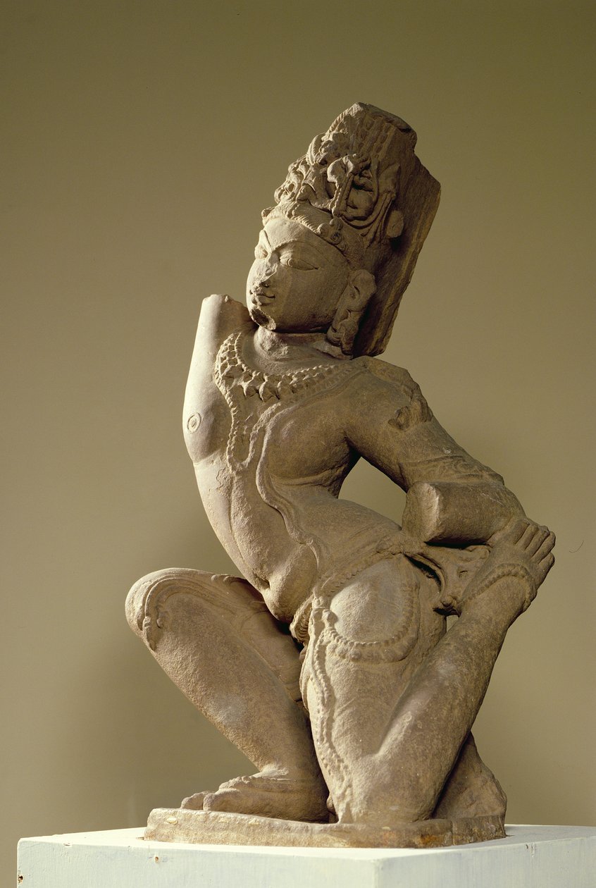 Harihara danser i alidha-stillingen, Prathara-dynastiet af Indian School