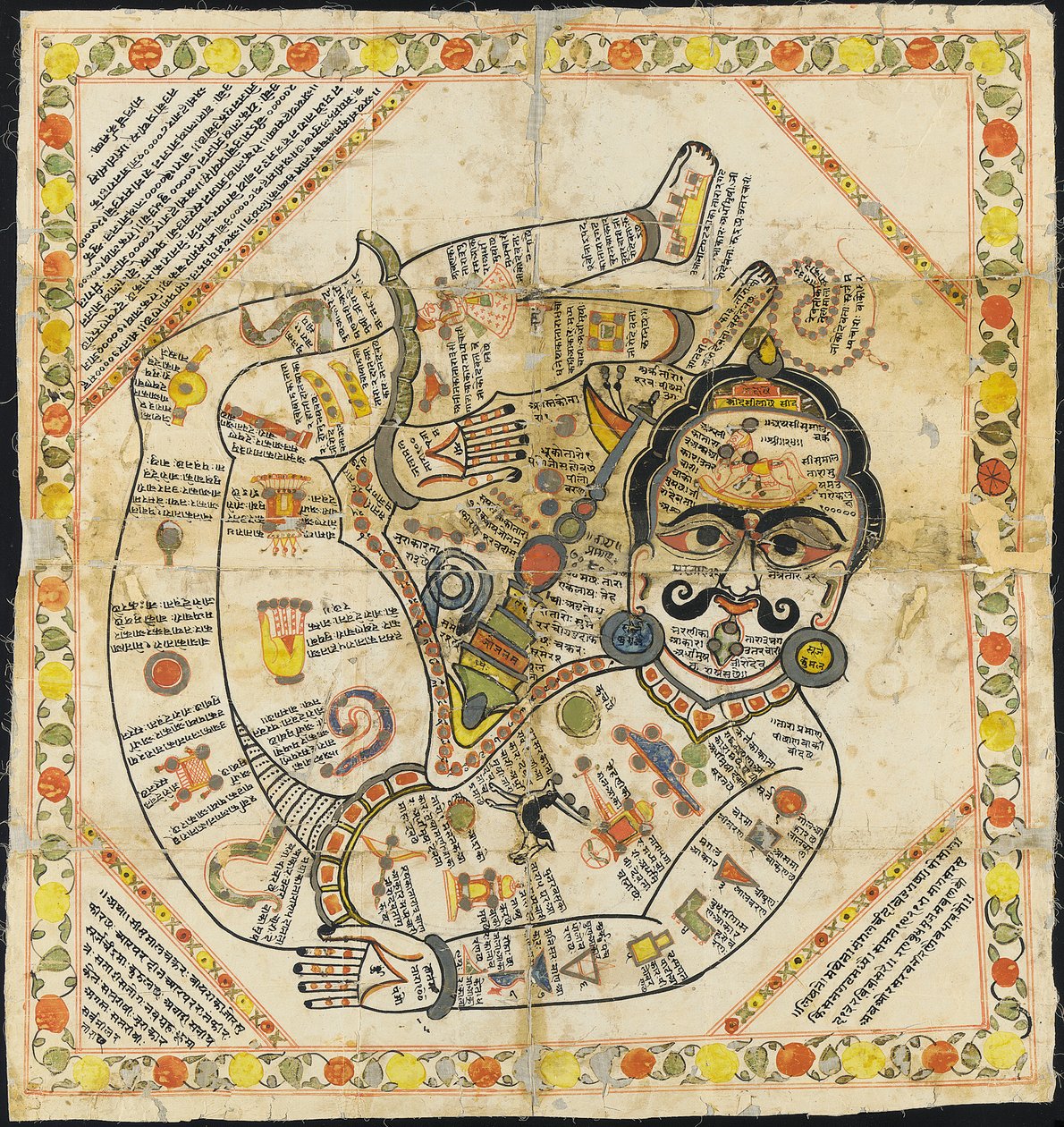 Jain tantrisk maleri, Rajasthan af Indian School