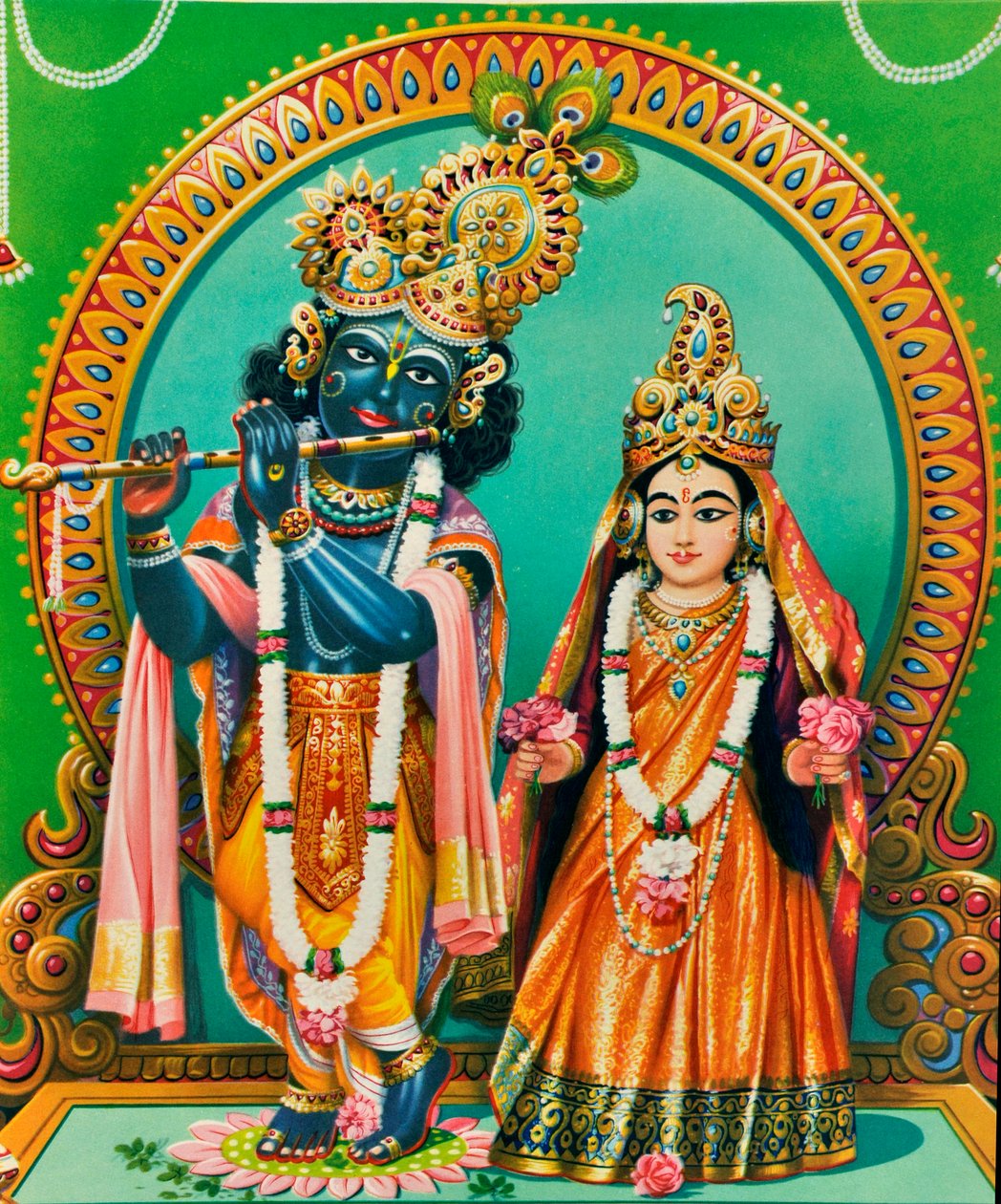 Krishna af Indian School