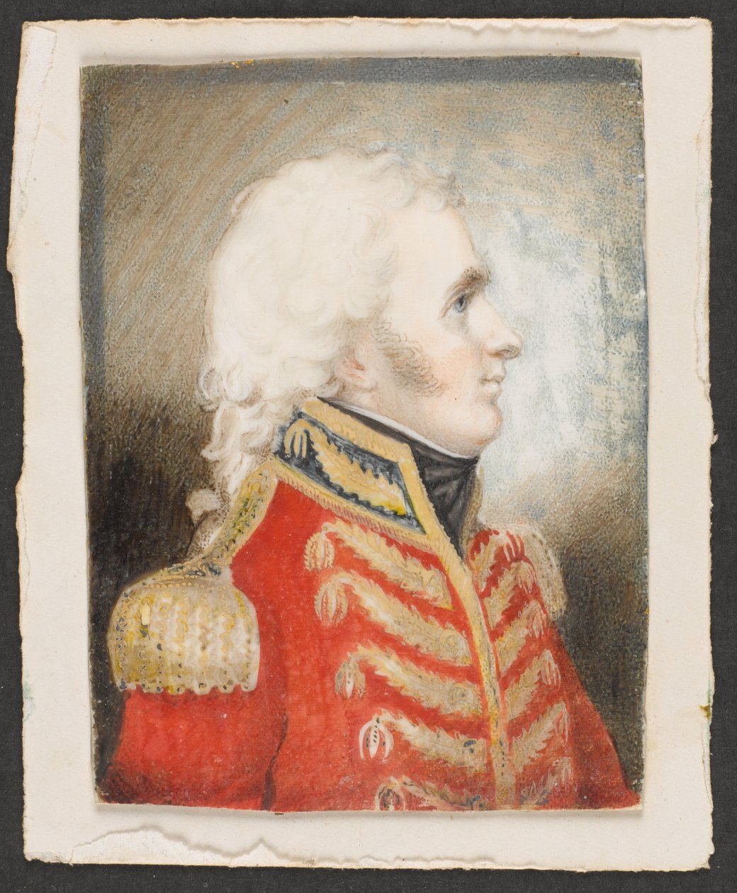Løjtnant John Malcolm, Madras Army, 1795 ca af Indian School