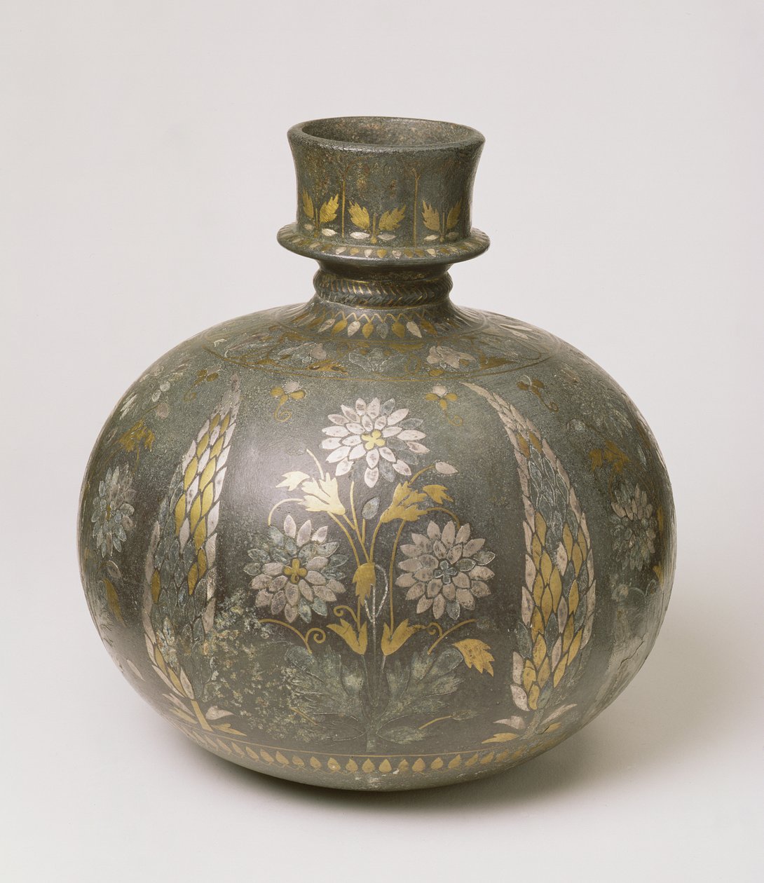 Mughal kolbe (metalværk) af Indian School