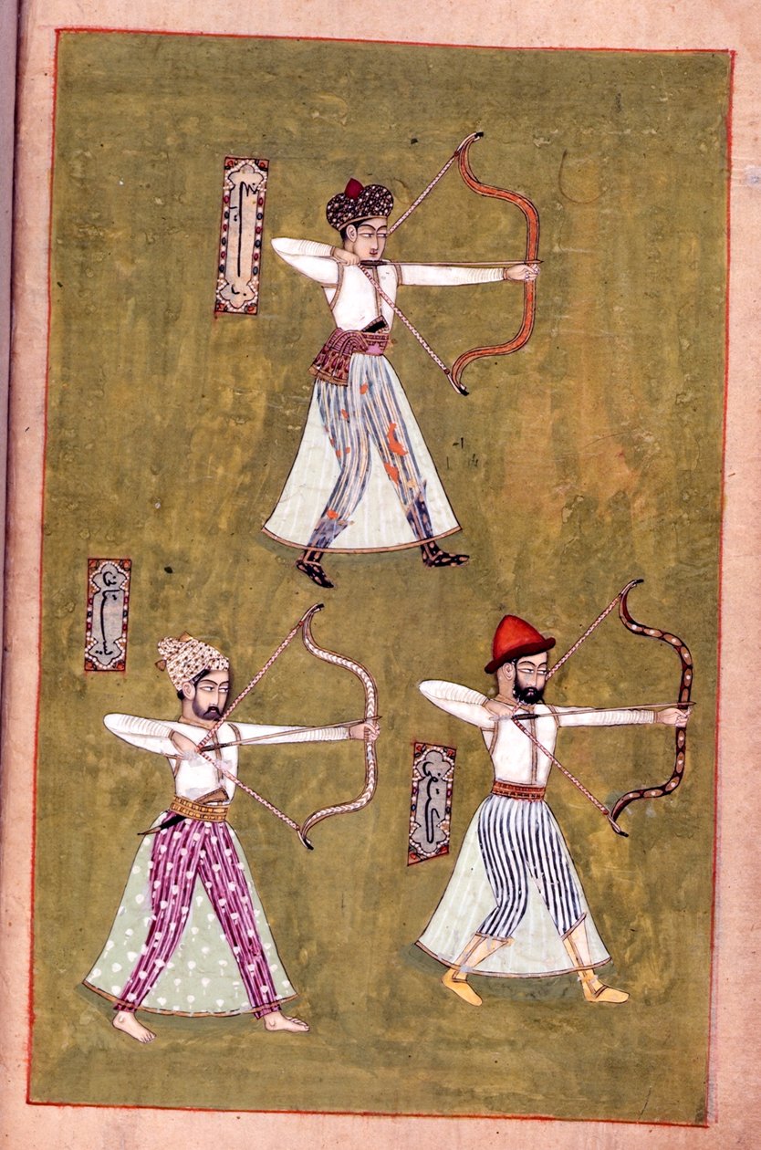Eller 14143 fol.16v Bueskytter, fra 