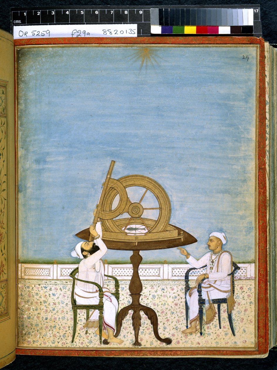 Eller 5259 fol.29 Observing the Stars, fra 