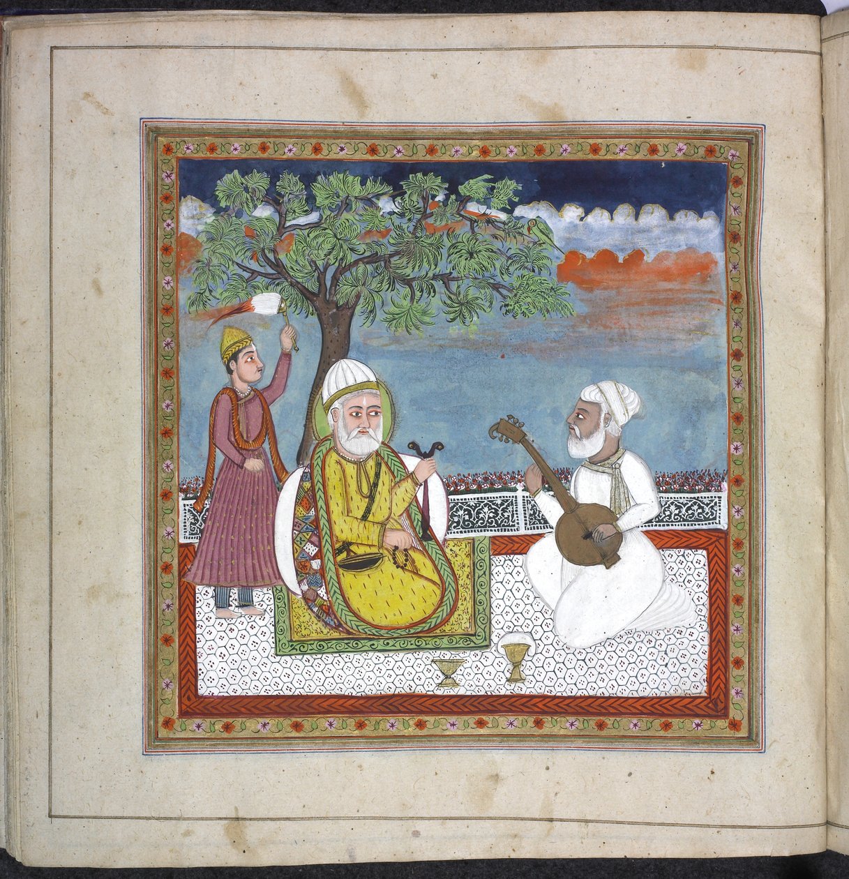 Panj.D.4 f.9 (venstre), Bønnebog af Rani Jindan af Indian School