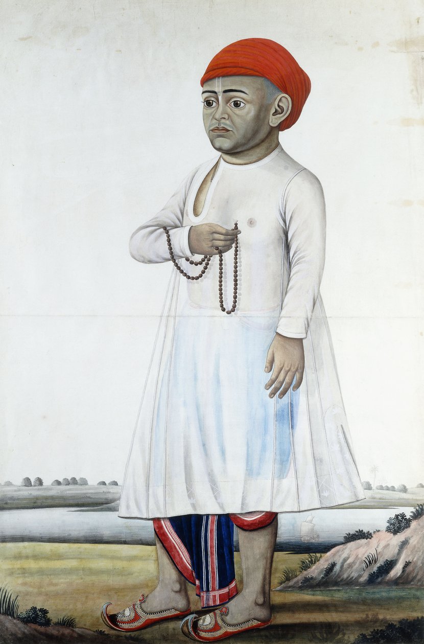 Portræt af en bemærkelsesværdig, c.1780-1790 af Indian School