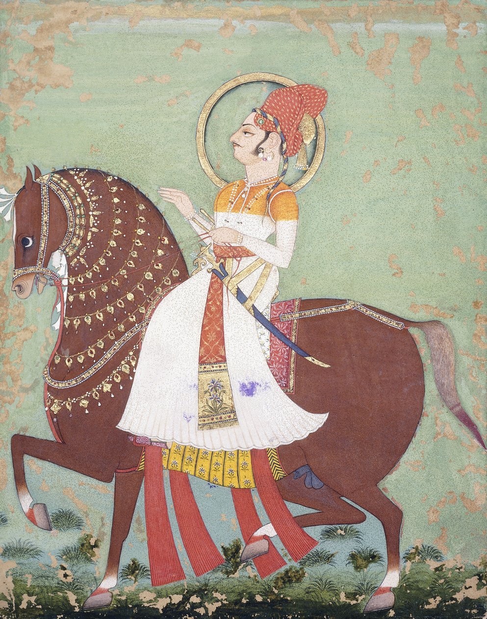 Prins Zalim Singh, 1769 af Indian School