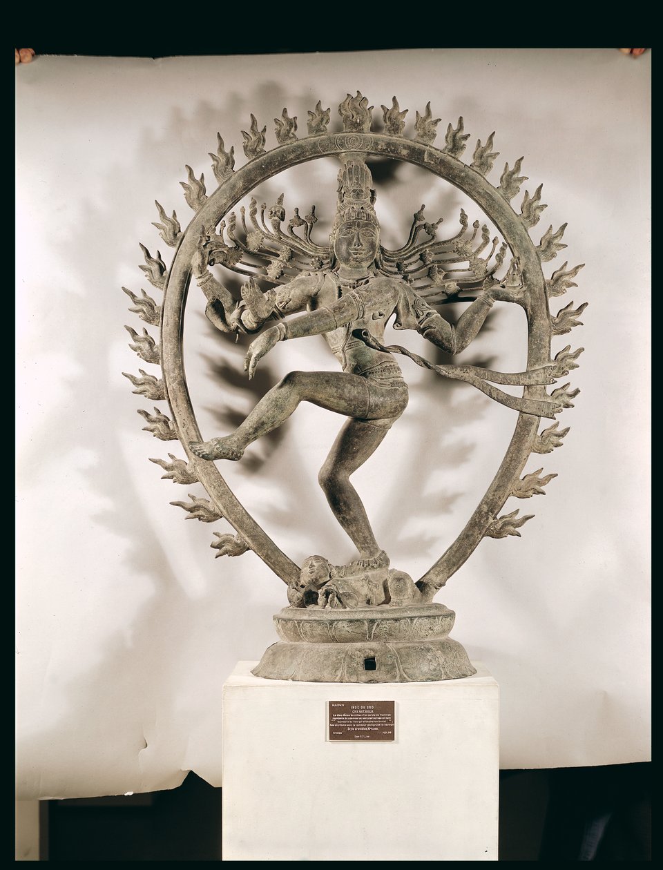 Shiva Nataraja, Dravidian (bronze) (se også 239922) af Indian School