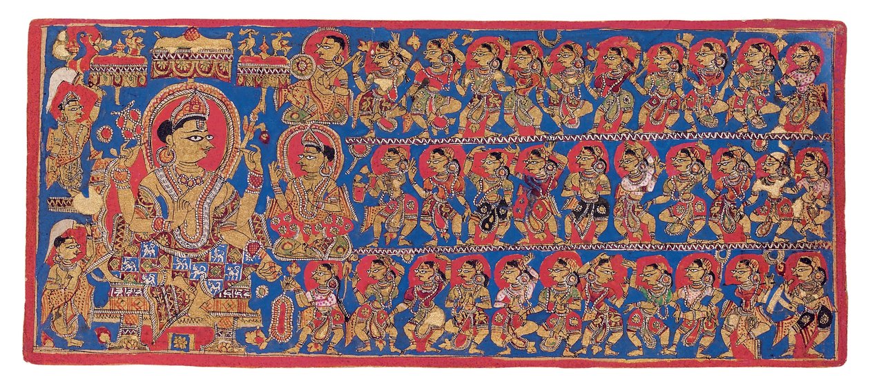 The Heavenly Court of Indra, fra 
