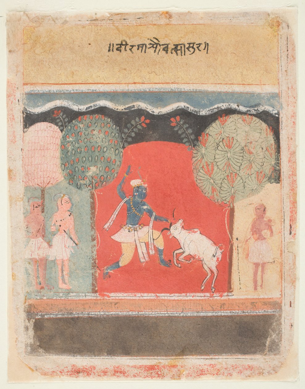 Drabet på Vatsasura af Indian School