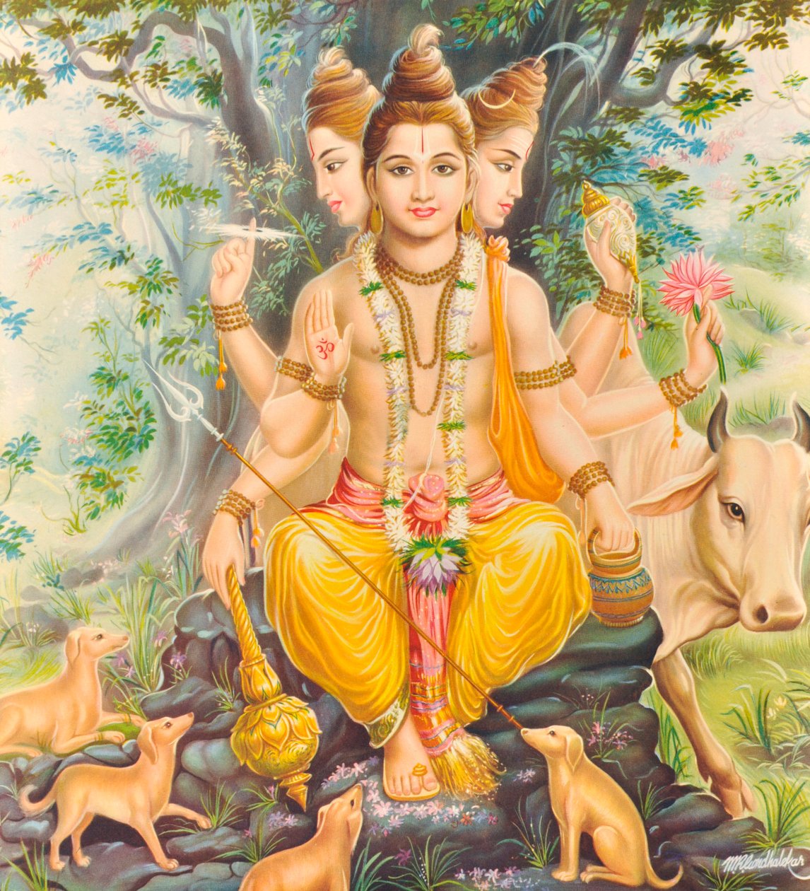 Vishnu af Indian School