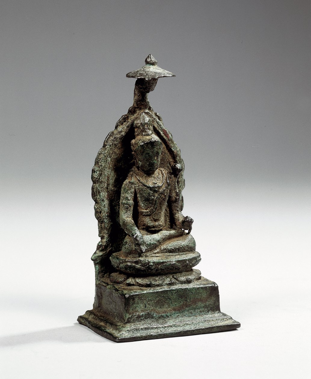 Centraljavanesisk figur af Padmapani, slutningen af det 9. århundrede (bronze) af Indonesian