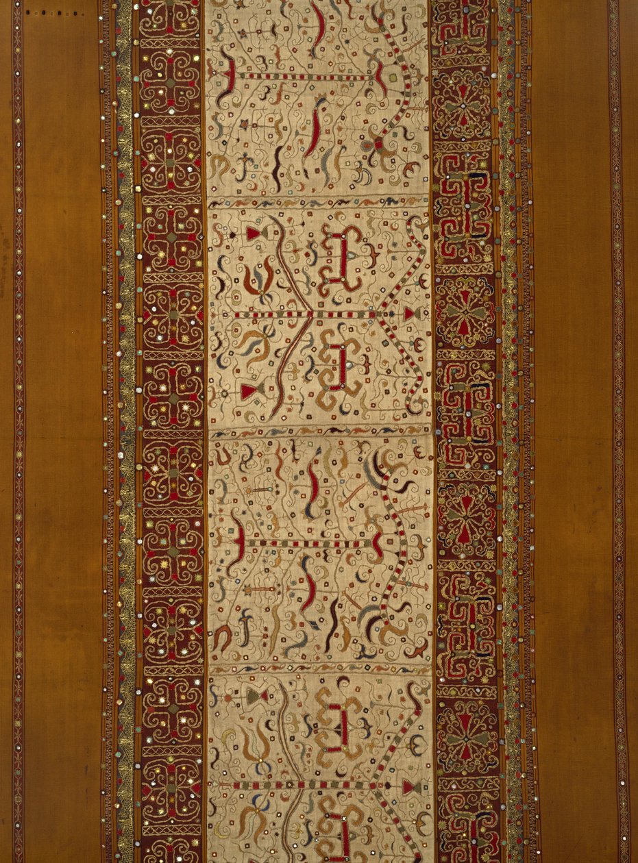 Ceremoniel nederdel (tapis) af Indonesian School