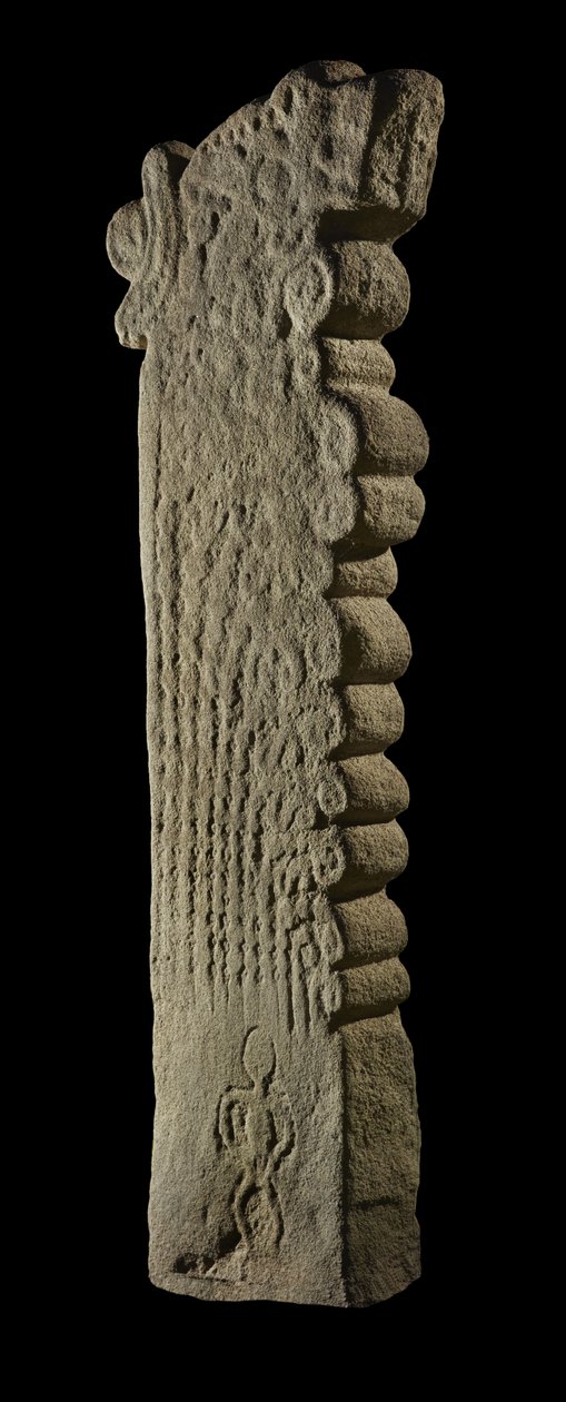 Mindesten eller gravmarkering (penji reti), ca. 1700-tallet (sten) af Indonesian School