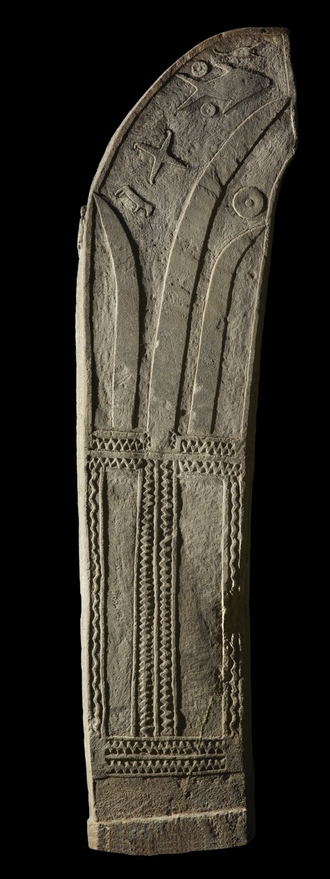 Mindesten eller gravmarkering (penji reti), ca. 1800-tallet (sten) af Indonesian School