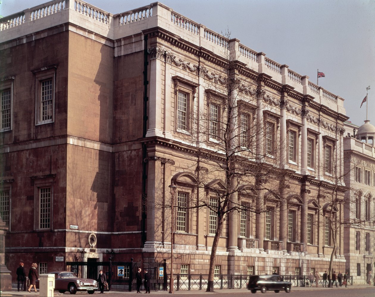 Banqueting House, Whitehall, bygget i 1622 (se også 122651) af Inigo Jones