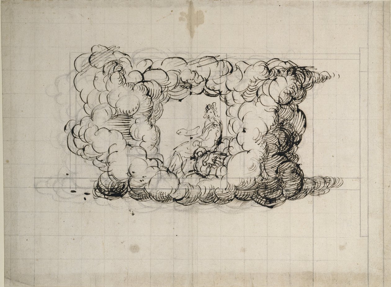 Teater tegning af Inigo Jones
